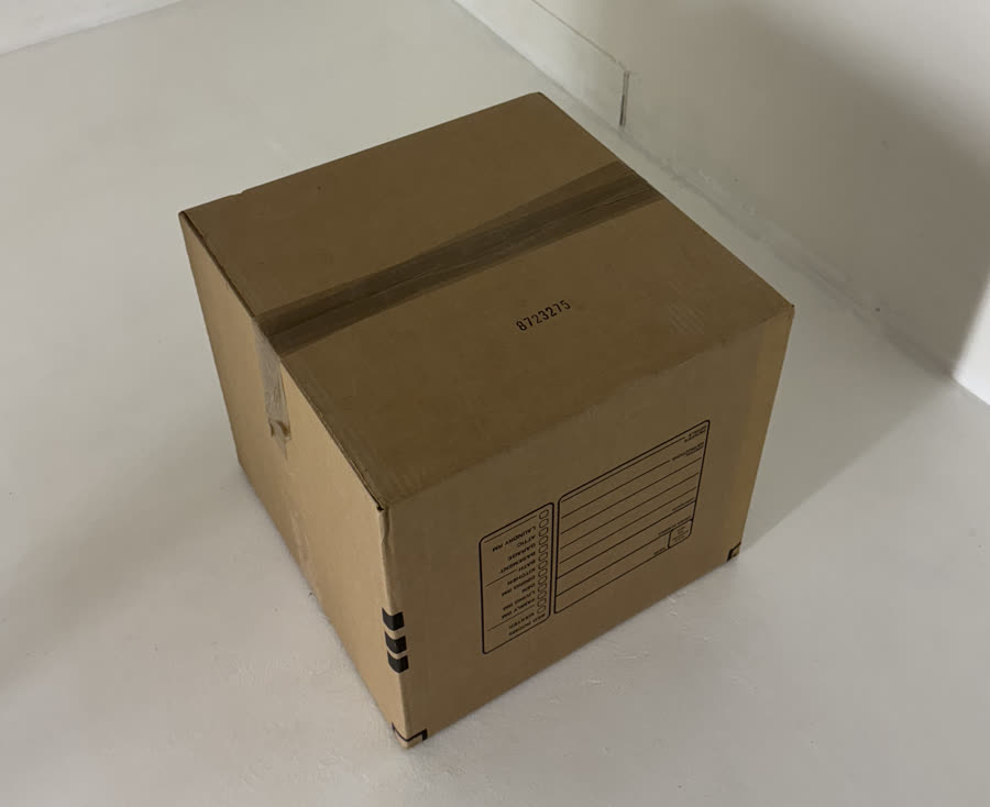 Photo of cardboard box